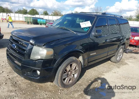 2008 Ford Expedition Limited из США, поврежденный, VIN 1FMFU19508LA02405